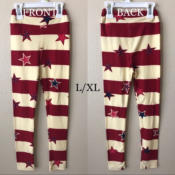 ๐HP๐ LuLaRoe Leggings - Americana Set - Picture 5 of 6